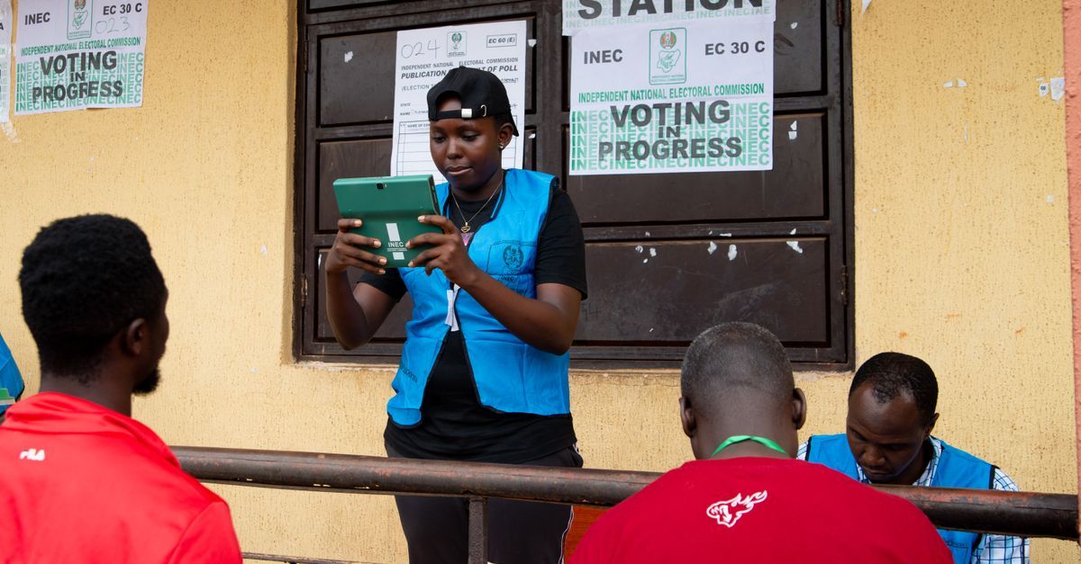 INEC office display of candidate certificates for 2027 elections